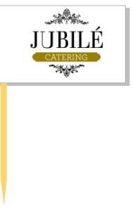 Stegulete scobitoare personalizate Jubile Catering