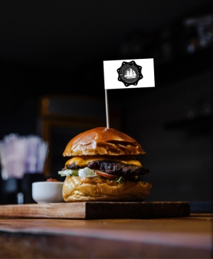 Stegulete scobitoare hamburger